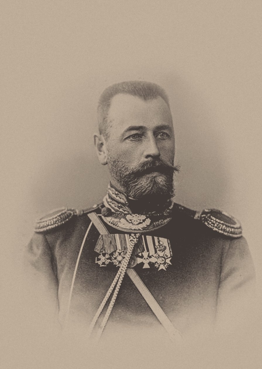 Generał Aleksander Nikołajewicz Poretsky 1855-1917. autorstwa Unbekannt