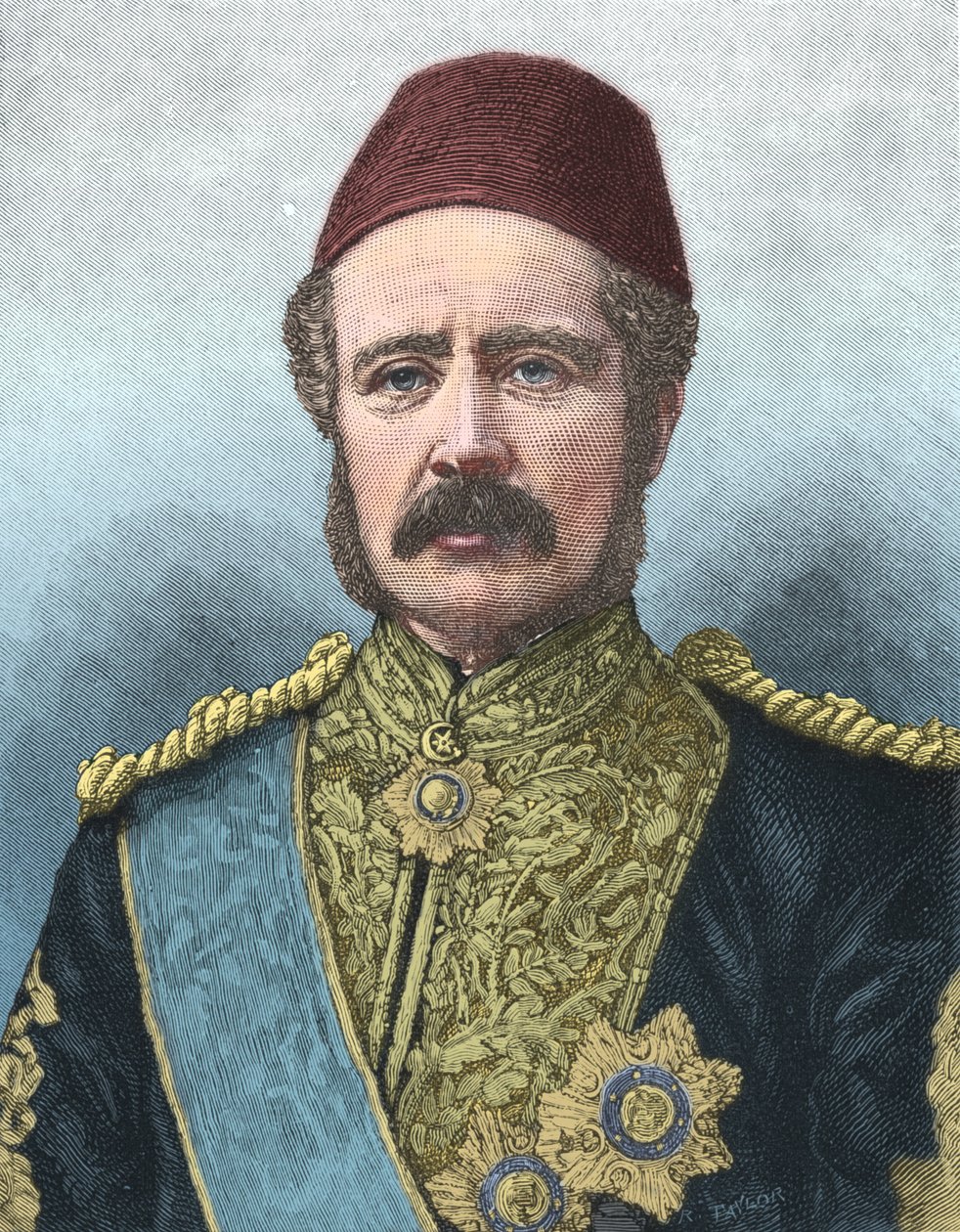 Generał Gordon, ok. 1885 r. autorstwa Unbekannt