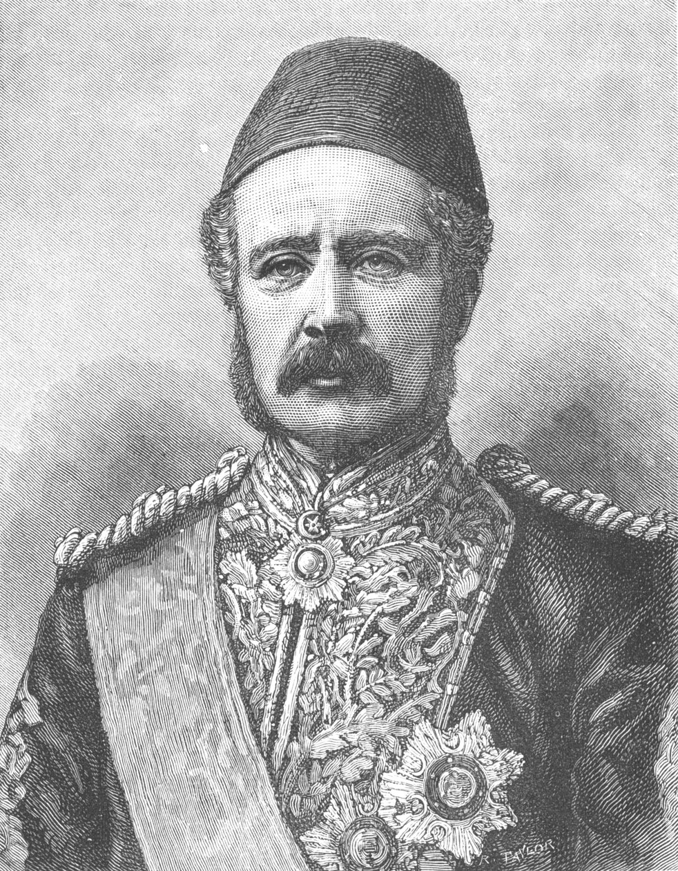 Generał Gordon, ok. 1885 r. autorstwa Unbekannt