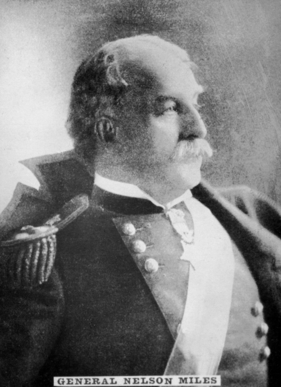 Generał Nelson Miles, 1839-1925, lata 20. autorstwa Unbekannt