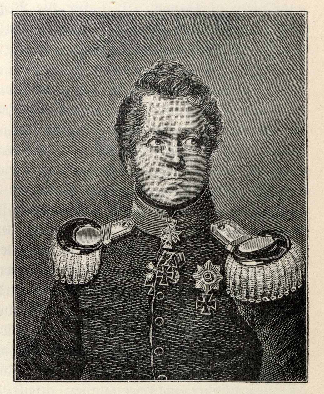 Feldmarszałek August hrabia Neidhardt von Gneisenau 1760-1831. autorstwa Unbekannt