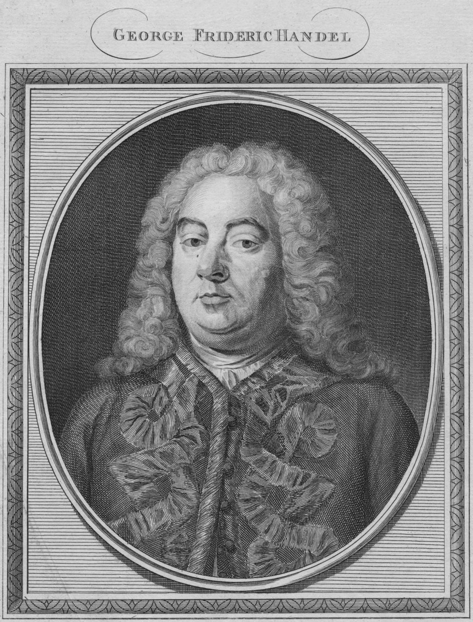 George Frideric Haendel, 1785. autorstwa Unbekannt