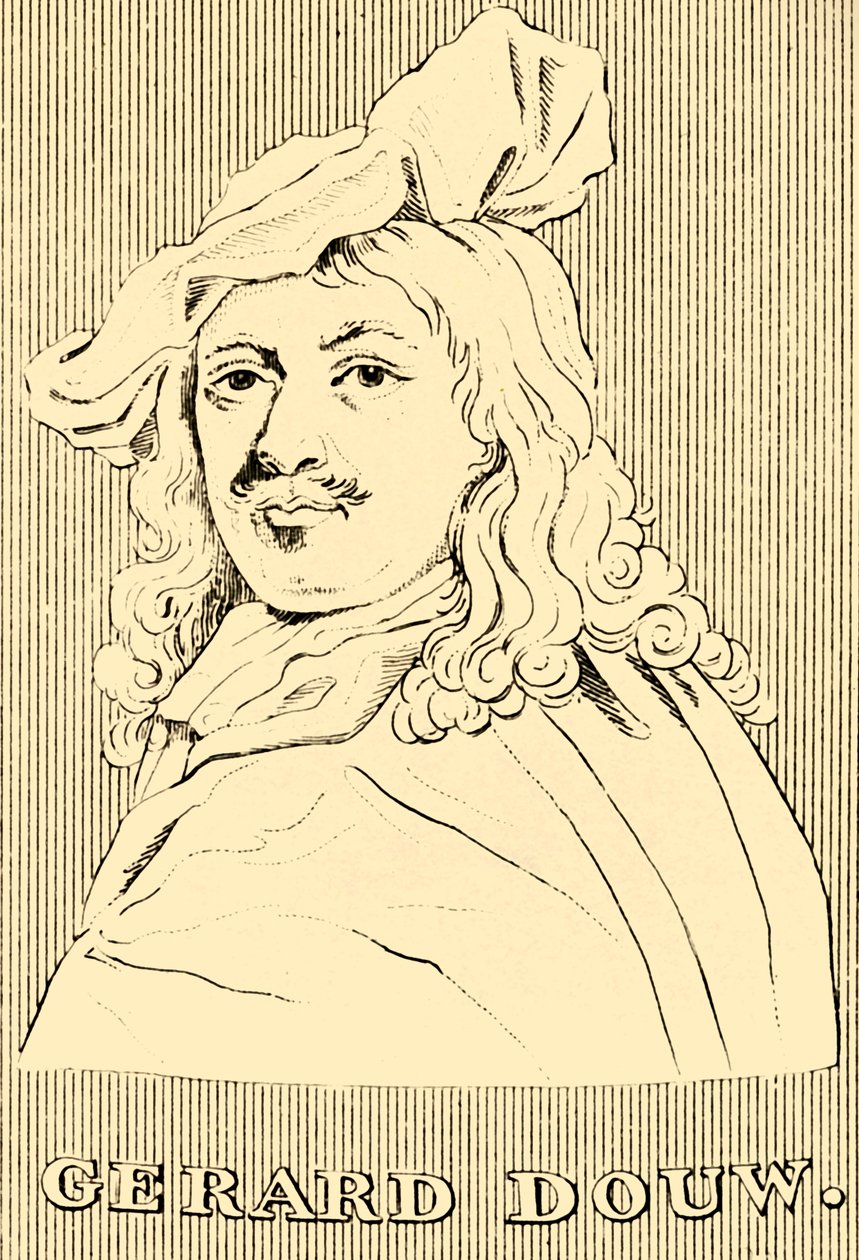 Gerarda Douw, 1613-1675, 1830. autorstwa Unbekannt