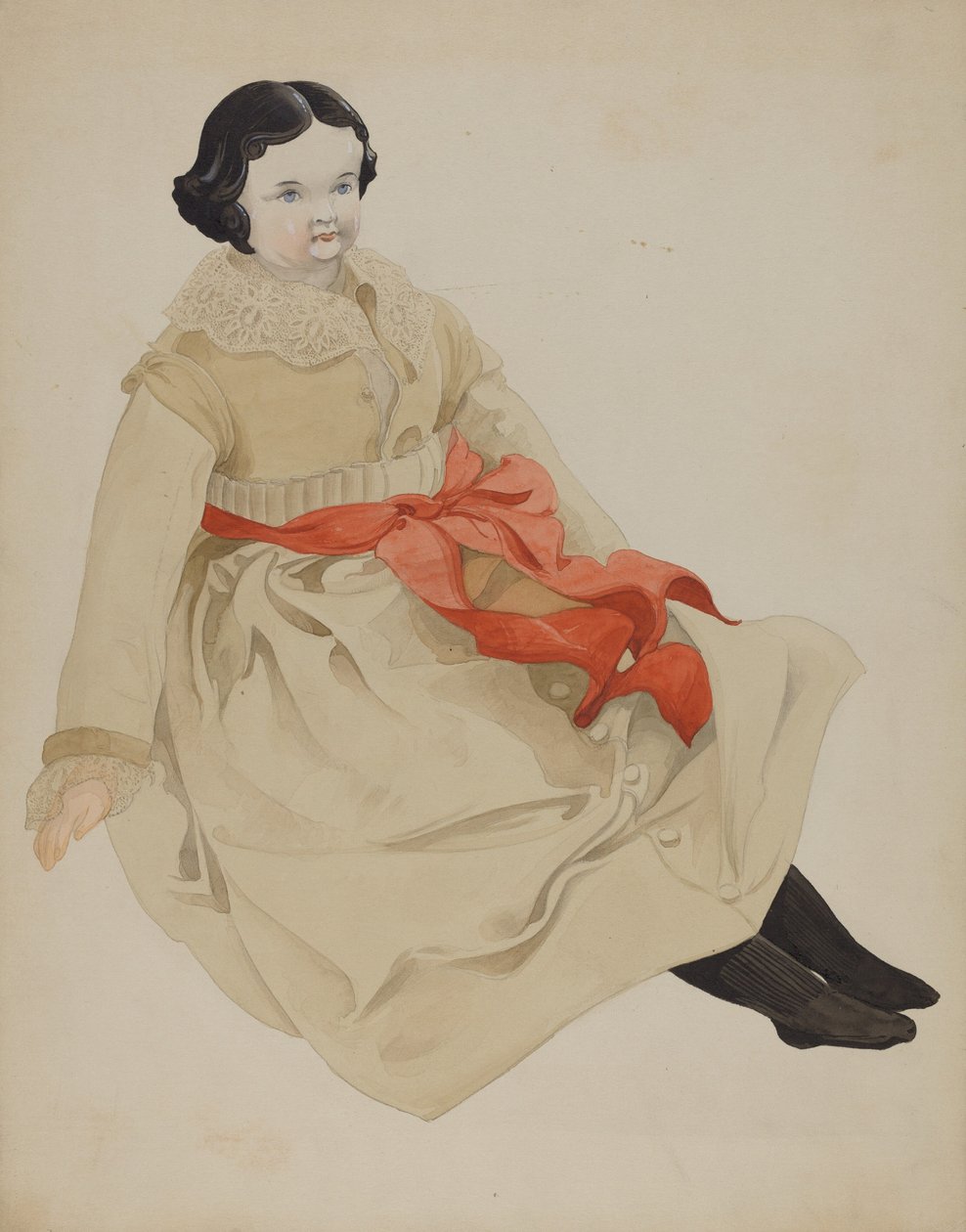 Niemiecka lalka z głową Chin, 19351942. autorstwa Unbekannt