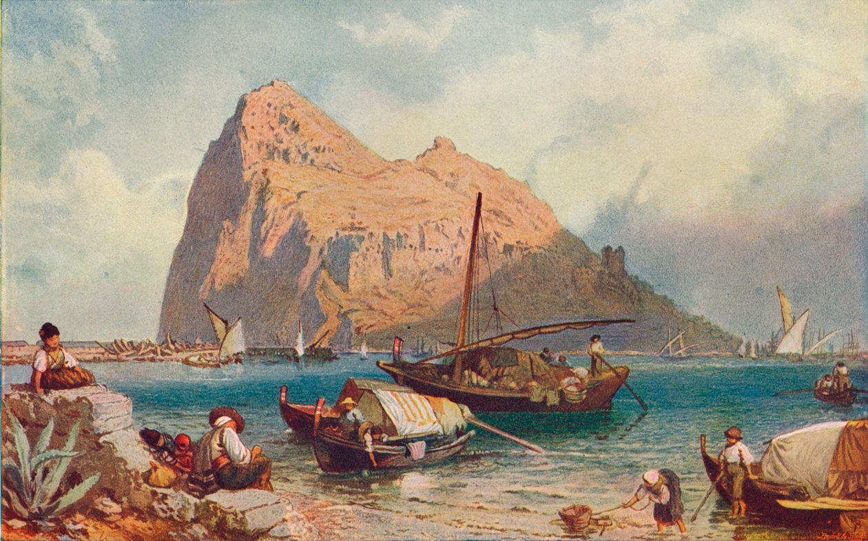 Gibraltar, 1905 autorstwa Unbekannt