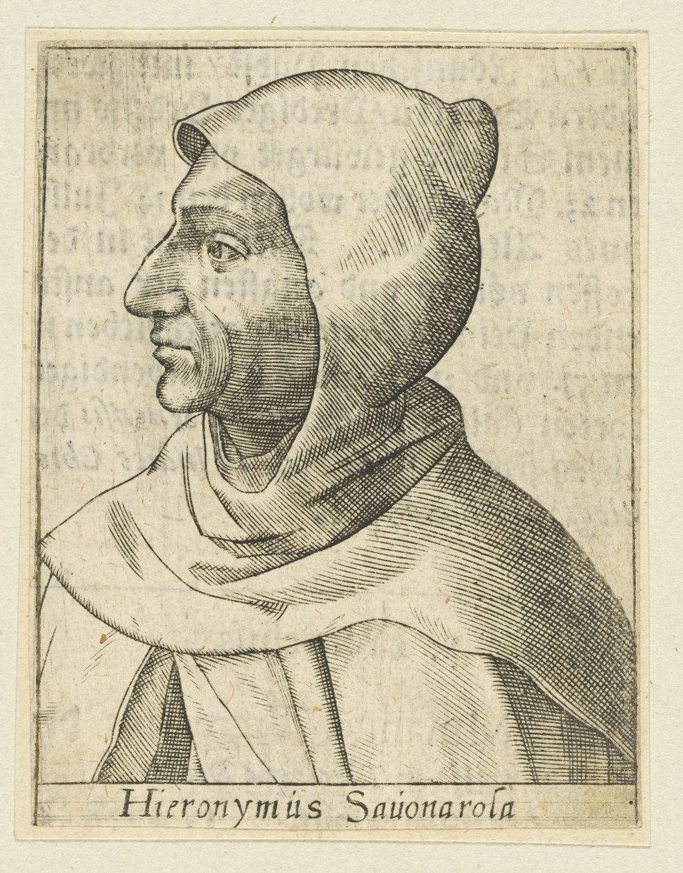 Girolamo Savonarola, ca. 1600. autorstwa Unbekannt