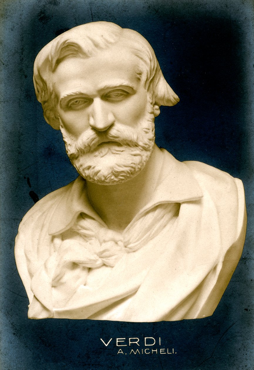 Giuseppe Verdi 1813-1901, włoski kompozytor, 1909 autorstwa Unbekannt
