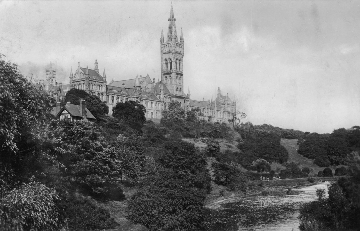 Glasgow University, Glasgow, początek XX wieku autorstwa Unbekannt