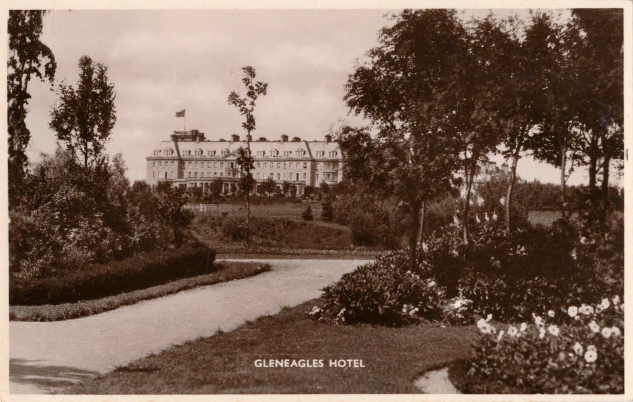 Hotel Gleneagles, ok. 1925 r. autorstwa Unbekannt