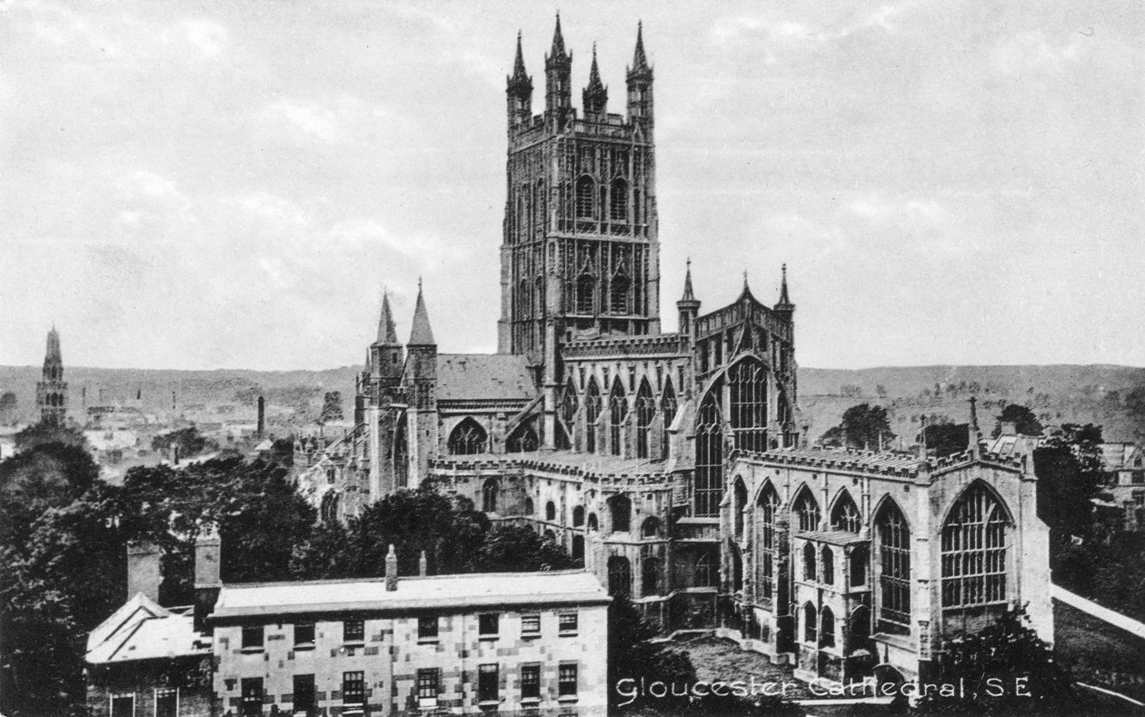 Katedra w Gloucester, Gloucester, Gloucestershire, początek XX wieku autorstwa Unbekannt