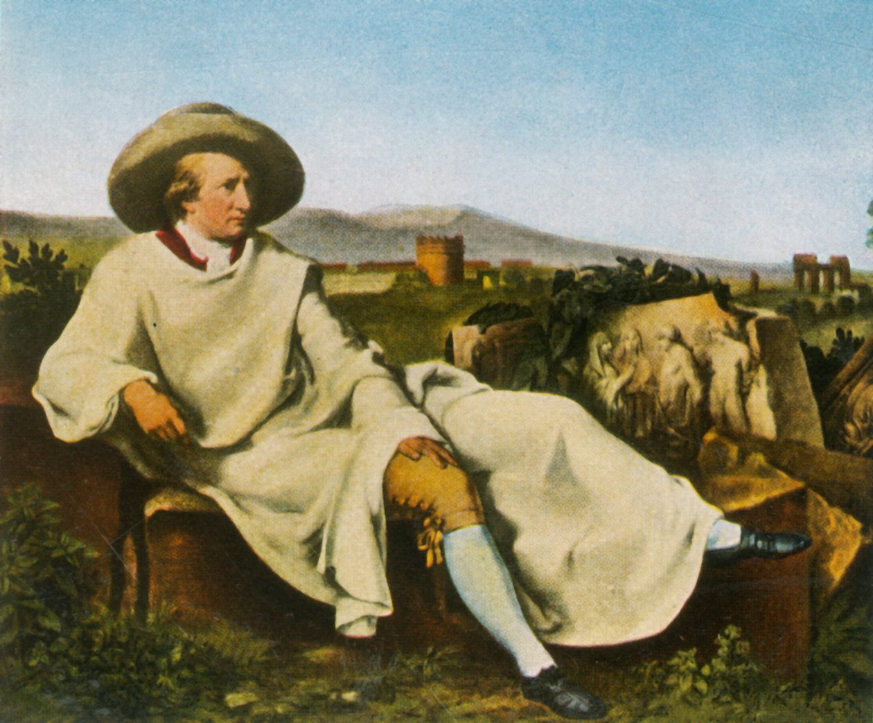 Goethe we Włoszech, 1786-1788, 1936. autorstwa Unbekannt