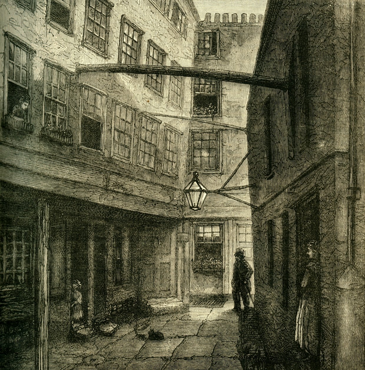 Złote Budynki, 1881. autorstwa Unbekannt
