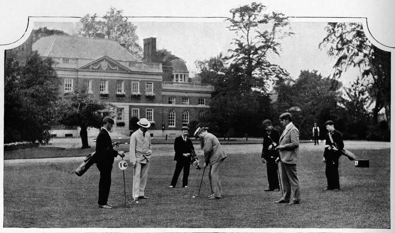 Golf w Ranelagh Club, Londyn, c1903 1903 autorstwa Unbekannt