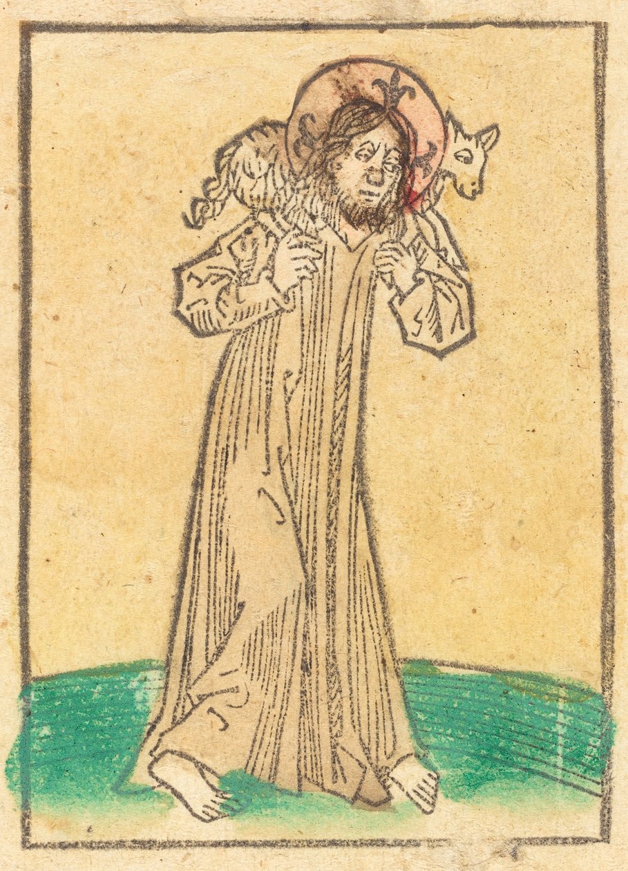 Dobry Pasterz, ok. 1480. autorstwa Unbekannt