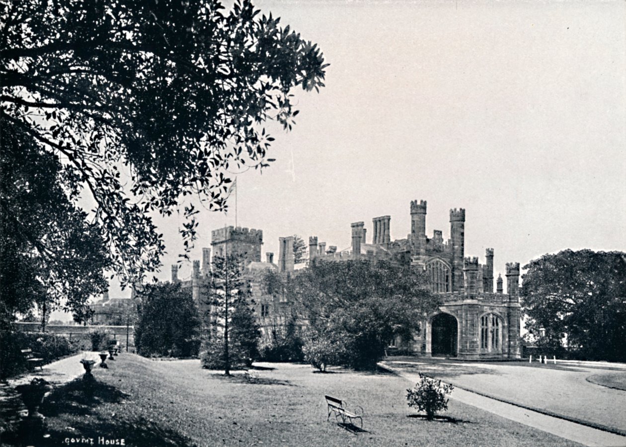 Dom Rządowy, ok. 1900. autorstwa Unbekannt