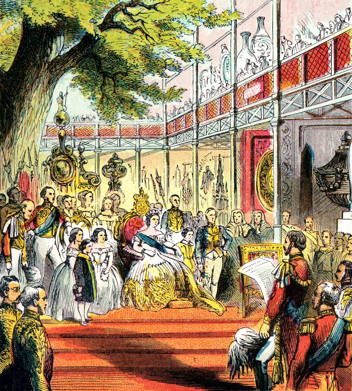 Wielka Wystawa z 1851 r., ok. 1850 r. autorstwa Unbekannt