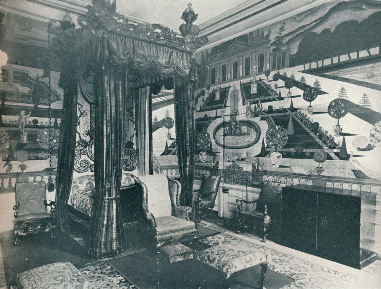 Pokój Green Velvet, Stoke Edith, ok. 1909 r. autorstwa Unbekannt