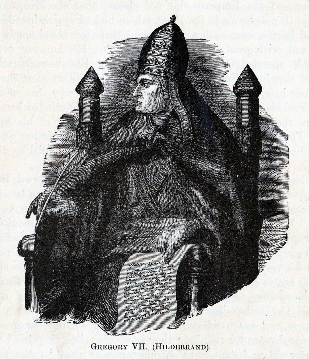 Grzegorz VII Hildebrand, 1882 r. autorstwa Unbekannt
