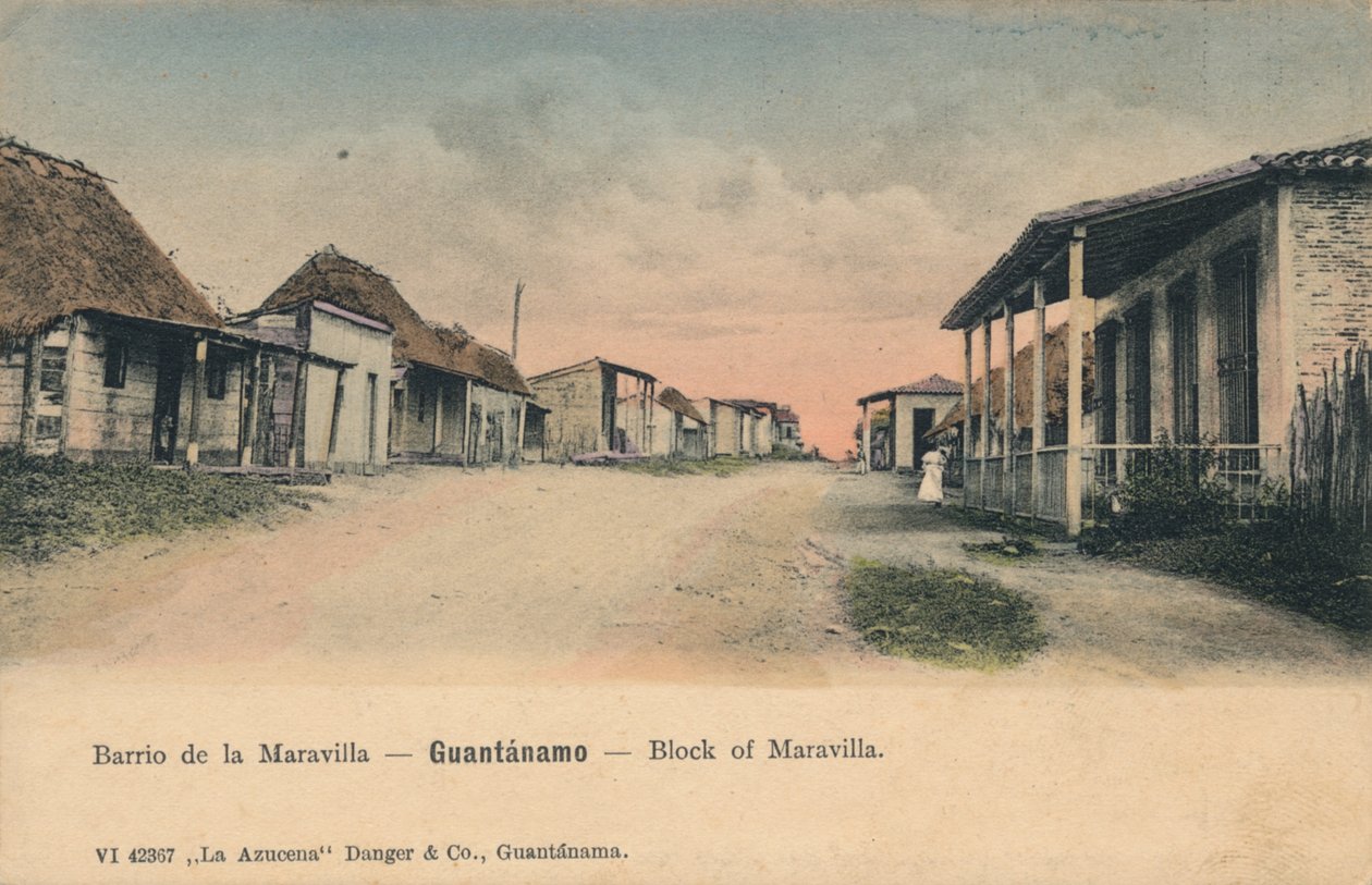Guantanamo - Blok Maravilla, c1910 autorstwa Unbekannt