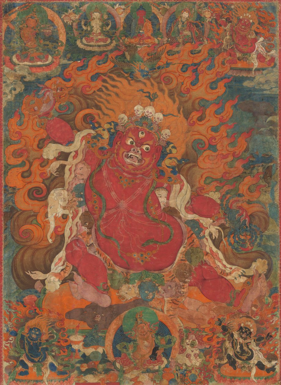Guru Dragpo, XVIII wiek. autorstwa Unbekannt