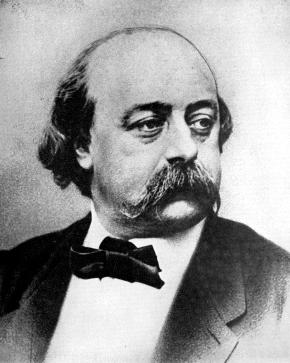 Gustave Flaubert, francuski powieściopisarz, XIX w. autorstwa Unbekannt