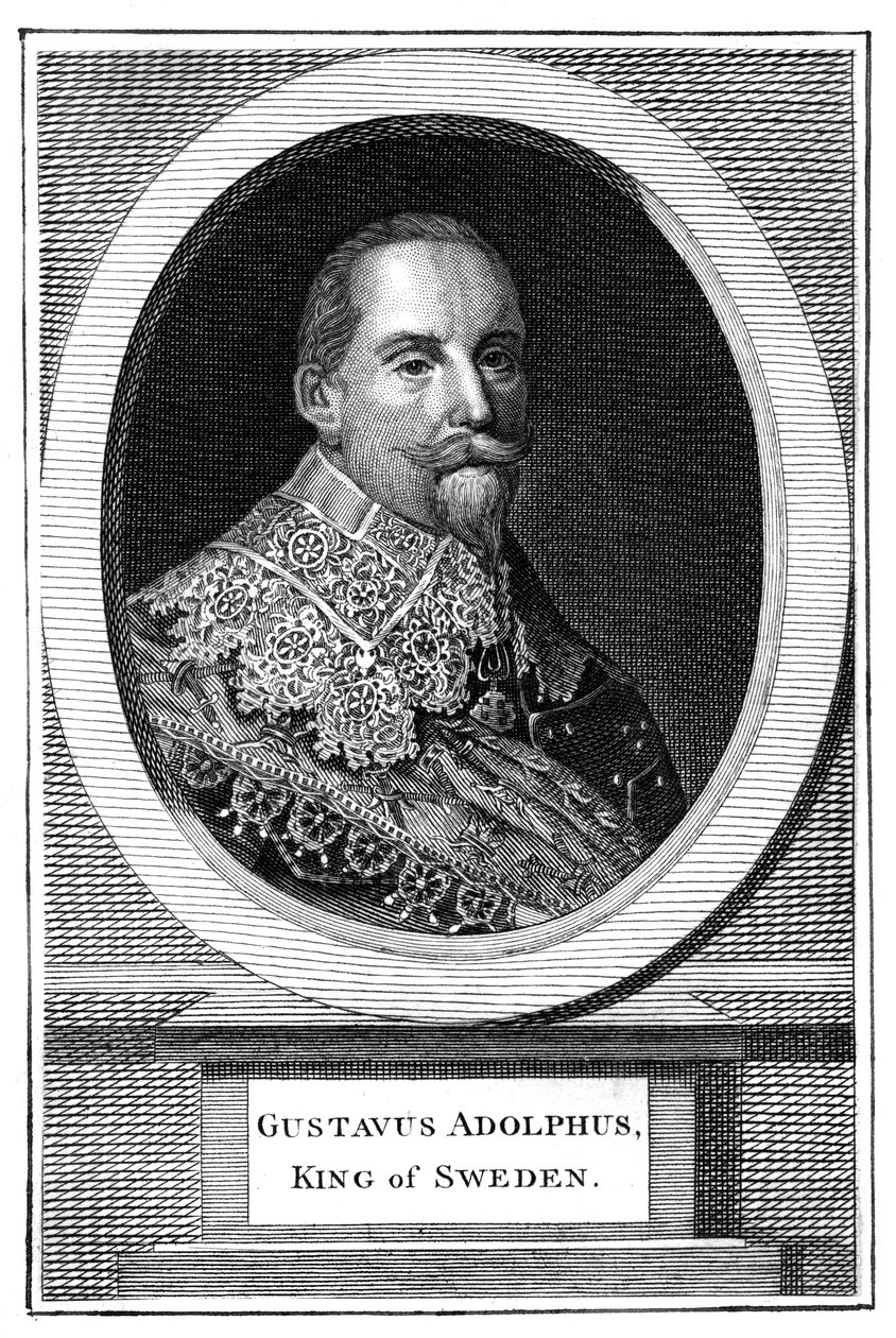 Gustavus Adolphus, król Szwecji autorstwa Unbekannt