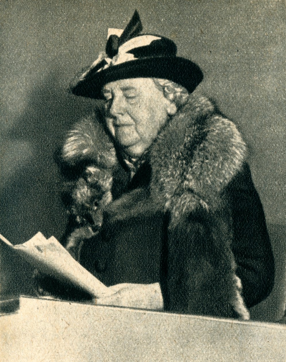 H.M. Królowa Wilhelmina z Holandii, 1942. autorstwa Unbekannt