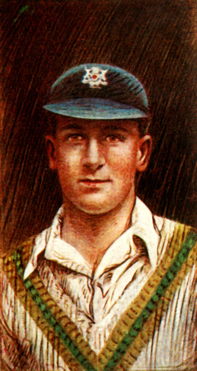 H. Larwooda Nottsa, 1928. autorstwa Unbekannt