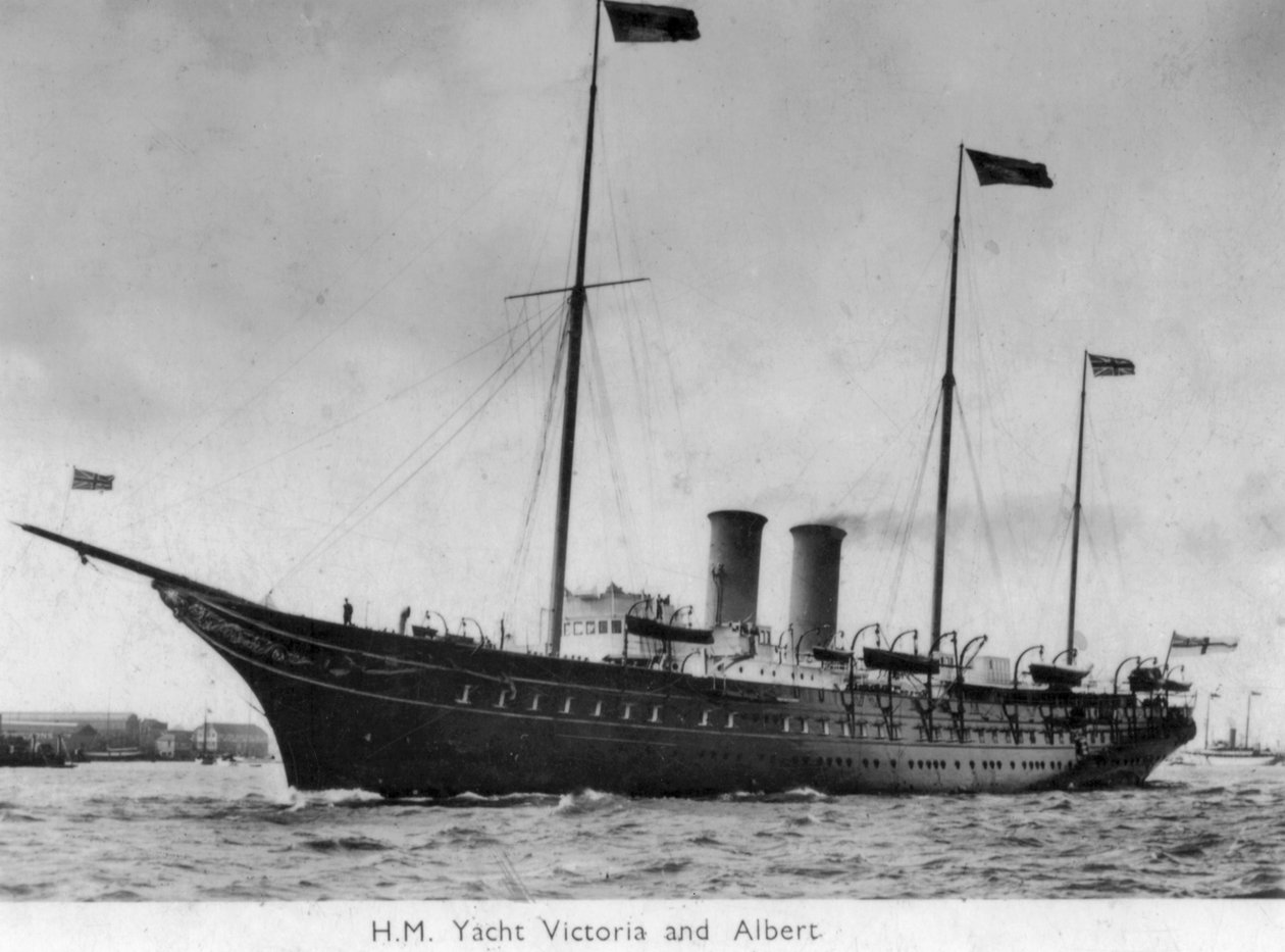 H M Jacht Wiktoria i Albert, 1900 autorstwa Unbekannt