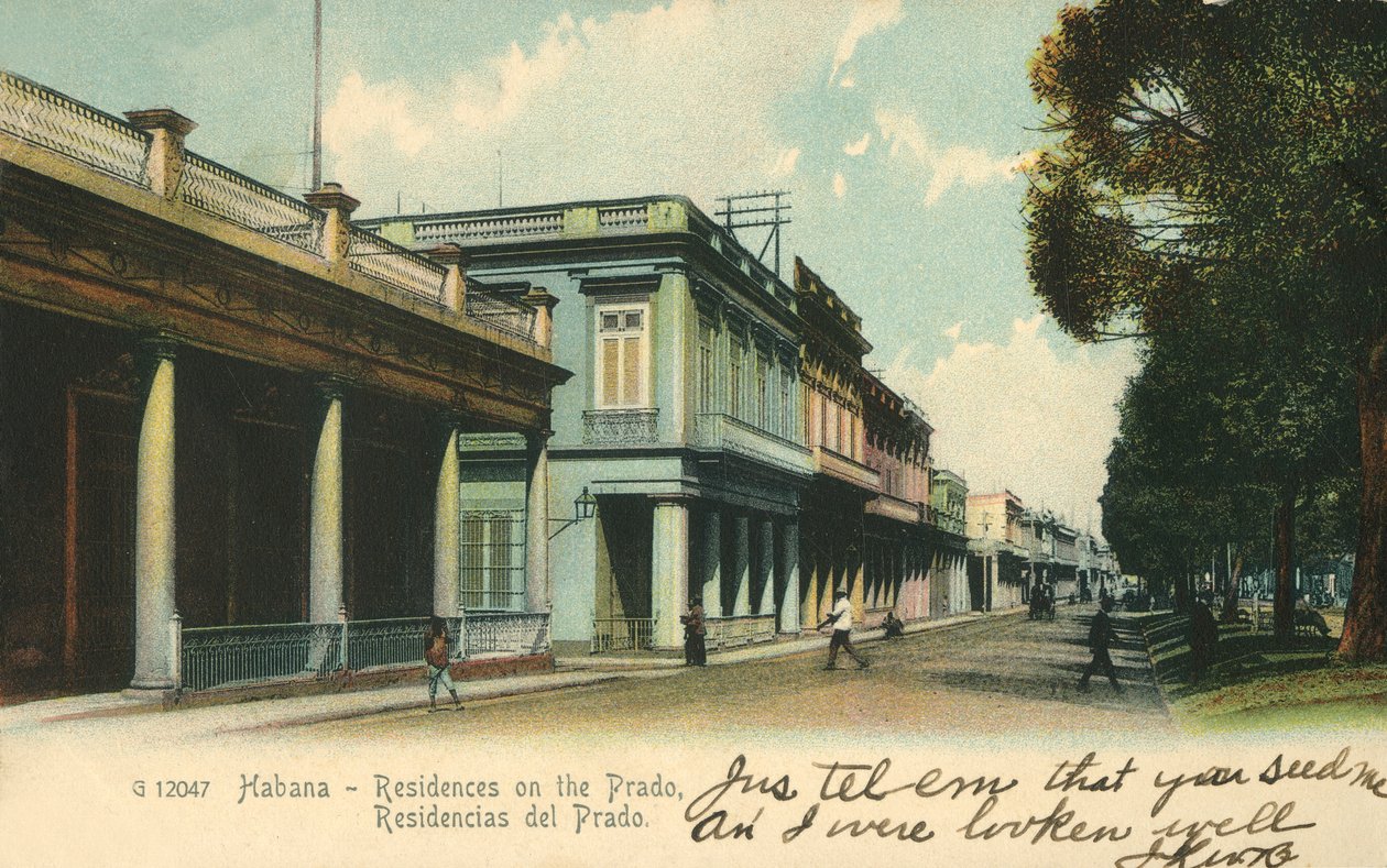 Hawana - Rezydencje na Prado, 1907. autorstwa Unbekannt