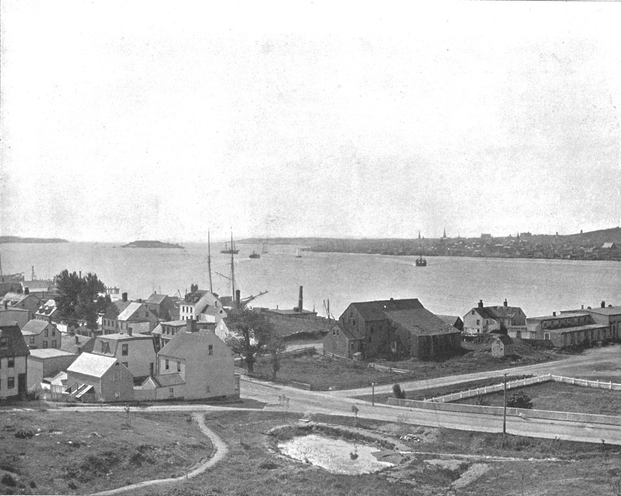 Port Halifax, Nowa Szkocja, z Dartmouth, Kanada, ok. 1900. autorstwa Unbekannt