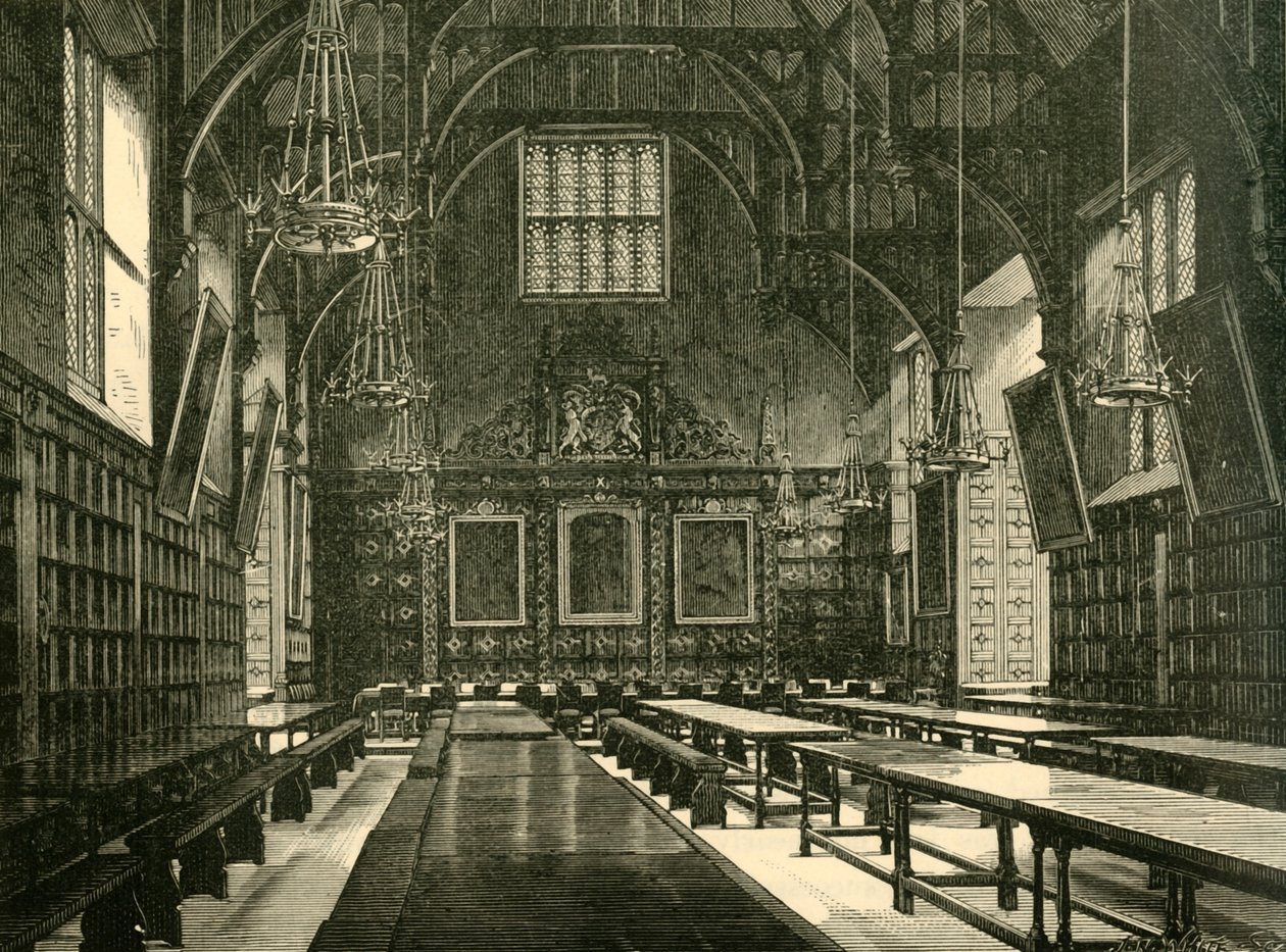 Sala Trinity College, 1898 r. autorstwa Unbekannt