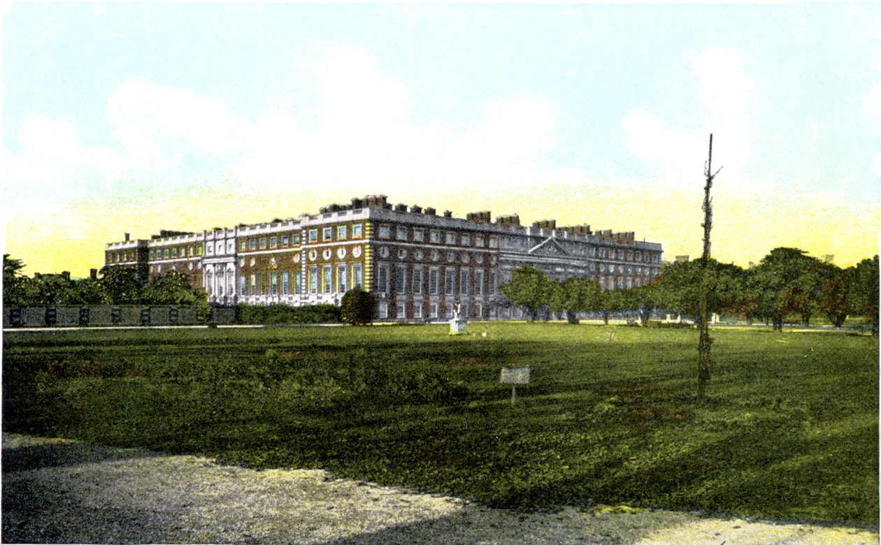Pałac Hampton Court, Londyn, XX wiek. autorstwa Unbekannt