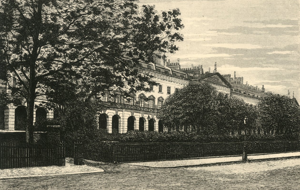 Hanower Taras, Regents Park, c1876. autorstwa Unbekannt