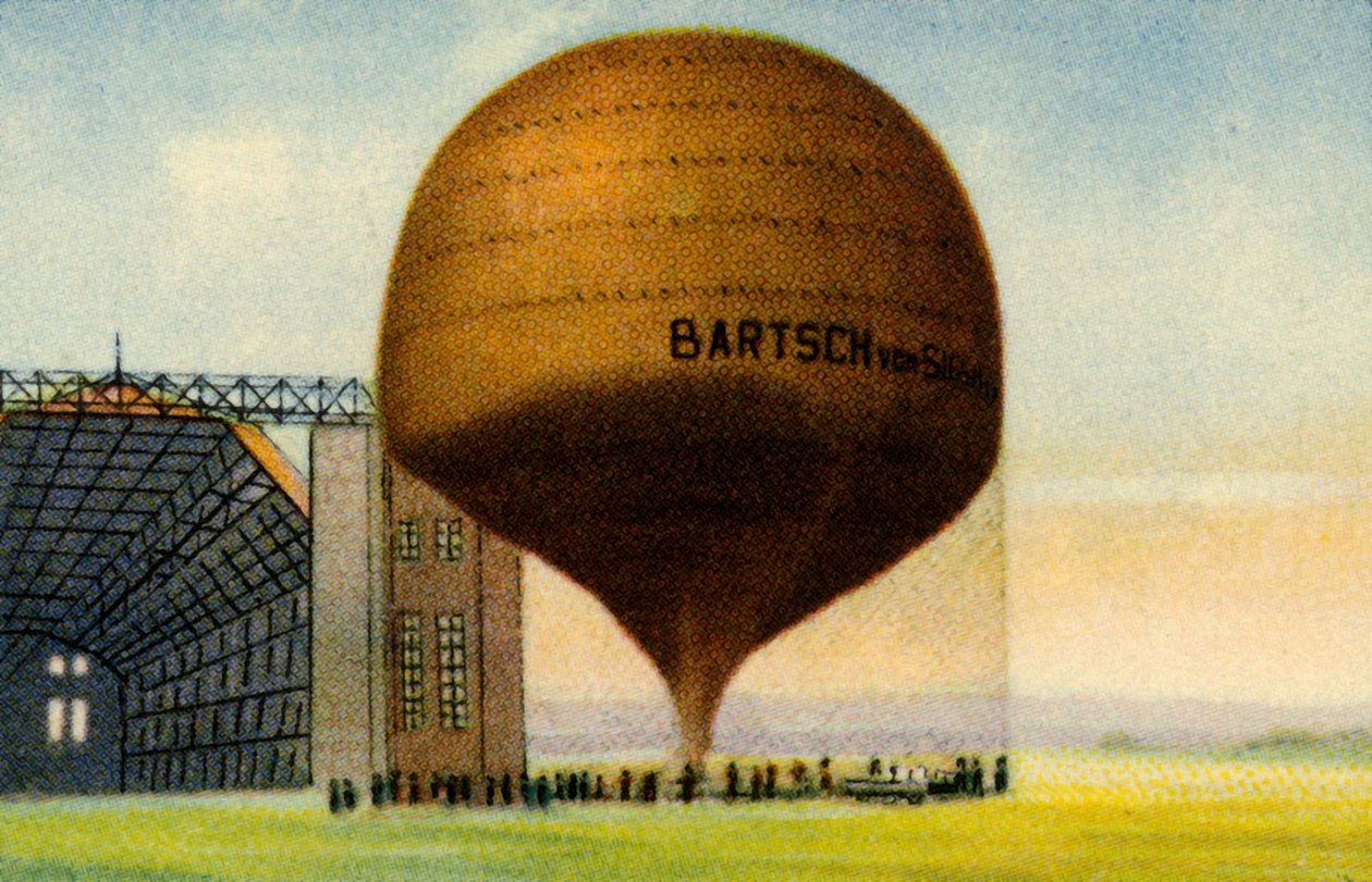 Balon do badań wysokości Hansa Bartscha von Sigsfelda, 1932. autorstwa Unbekannt