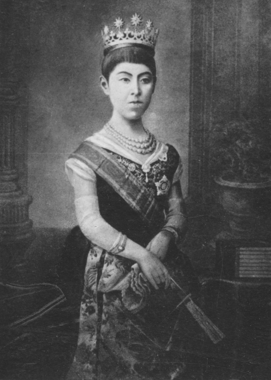 Haruko, ok. 1893 r. autorstwa Unbekannt