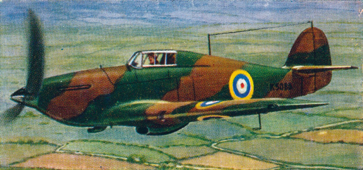 Myśliwiec Hawker Hurricane, 1938 autorstwa Unbekannt