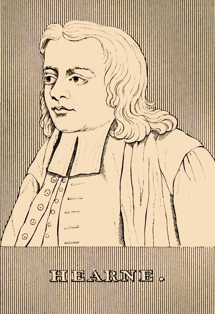 Hearne, 1678-1735, 1830. autorstwa Unbekannt