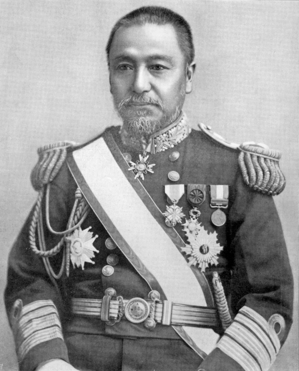Heihachiro Togo, Japanese naval commander, Russo-Japanese War, 1904-5 autorstwa Unbekannt