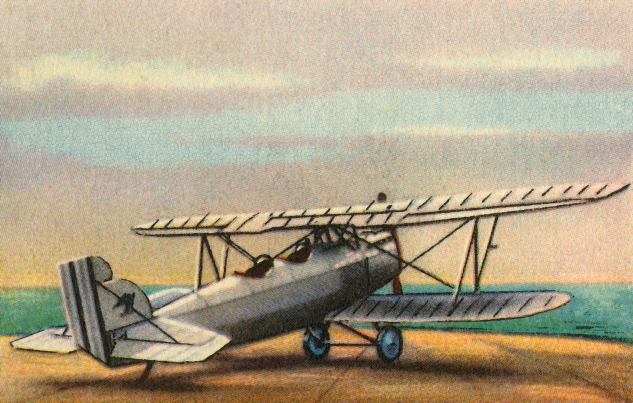 Samolot szkolny Heinkel HD 22b, lata 20., 1932. autorstwa Unbekannt