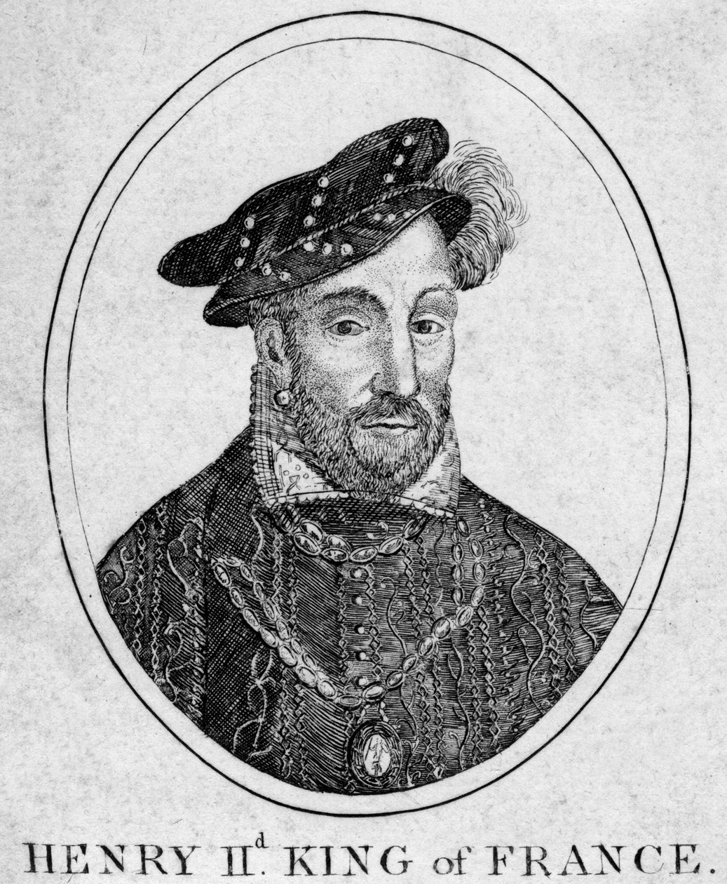 Henryk II, król Francji autorstwa Unbekannt