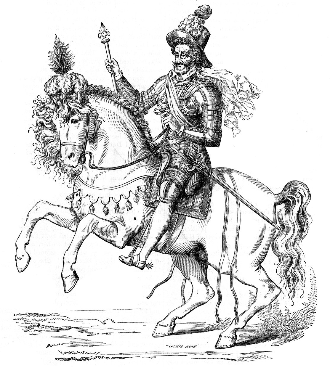 Henryk IV, król Francji autorstwa Unbekannt
