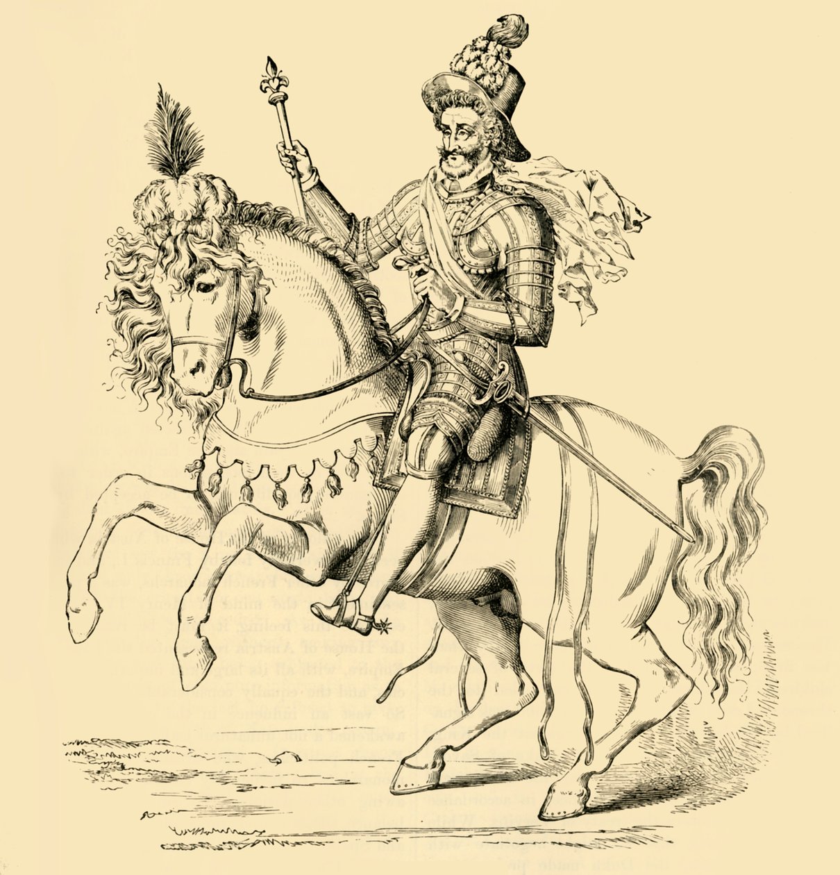 Henryk IV z Francji, c1590-1600, 1890. autorstwa Unbekannt