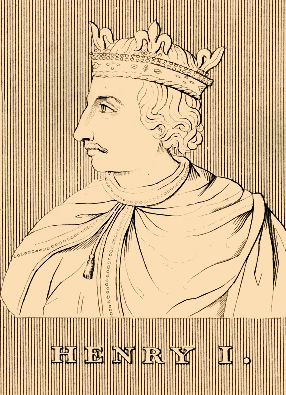 Henryk I, c1068-1135, 1830. autorstwa Unbekannt