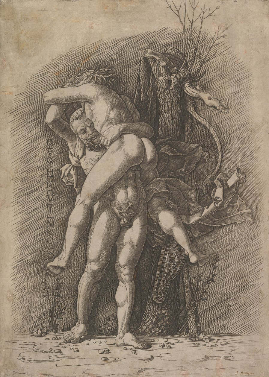Herkulesa i Anteusza, ca. 1497. autorstwa Unbekannt