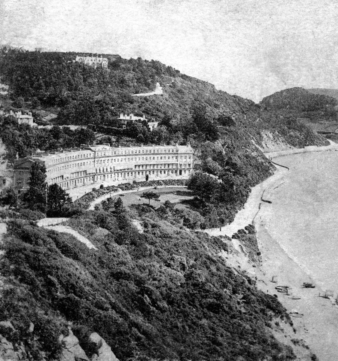 Hesketh Crescent, Torquay, Devon, początek XX wieku autorstwa Unbekannt