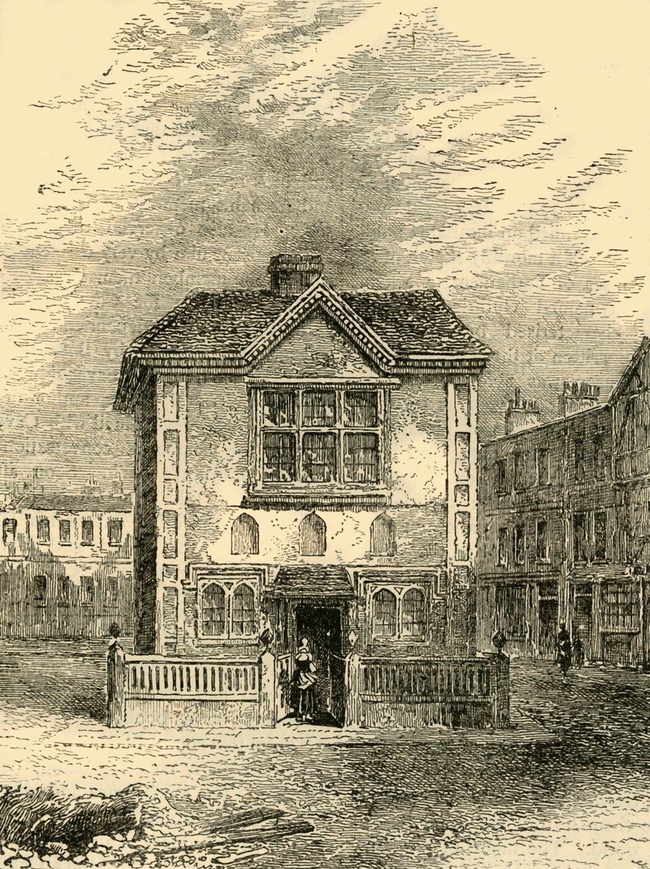 Hickss Hall ok. 1750, ok. 1872 r. autorstwa Unbekannt