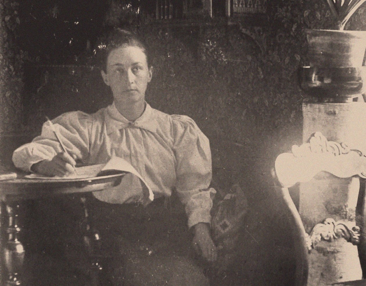 Hilma z Klint, ok. 1890. autorstwa Unbekannt