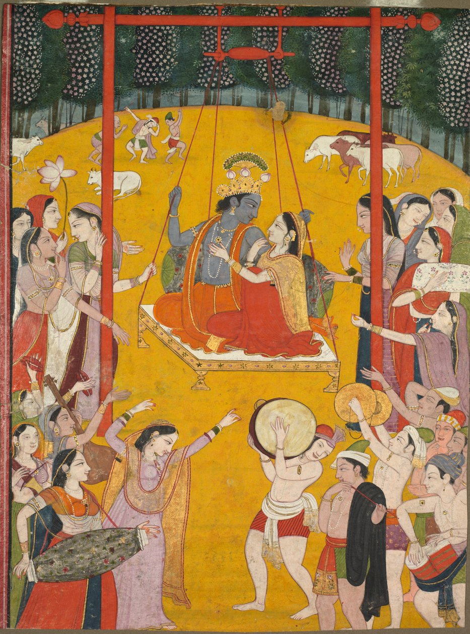Hindola Raga, ok. 1930 r. 1790-1800. autorstwa Unbekannt