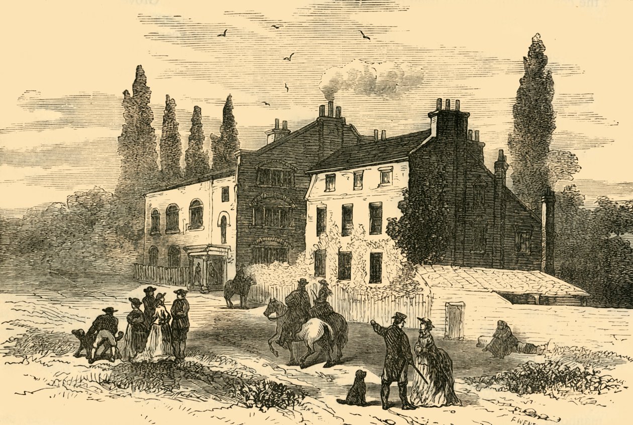 Dom Hornsey Wood, 1800, c1876. autorstwa Unbekannt